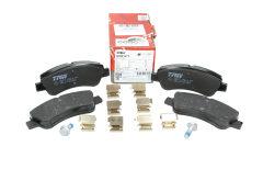 Pastilhas travão Citroen Peugeot 1646186180 GDB1677 TRW