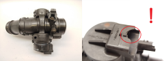 Válvula do corpo do acelerador 0345E7 25365223 1.6hdi Citroen Peugeot Delphi 5100