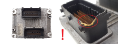Unidade de Controlo Fiat Punto 00468019640 0261206980 1.2 16V Bosch