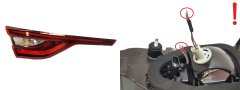 Farol Esquerdo Traseira Renault Talisman 265552154R Sedan