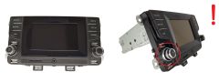 Rádio de carro SD VW Polo 6C0035885A MIB2 Entry L40VW2 Rádio de carro SD VW Polo 6C0035885A MIB2 Entry L40VW2