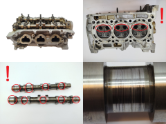 Cabeça do motor 1642R-10 110417920R 0.9 TCE H4B Dacia Renault