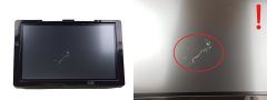 Ecrã de navegação Opel Astra V K 42342511 555343750 LC7S 2