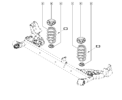 Mola Helicoidal Traseira Novo Original Dacia Logan Sandero 2 550202497R
