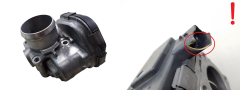 Válvula do corpo do acelerador Citroen Peugeot 9673534480 1.6 HDI Delphi 2605