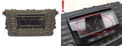 Rádio leitor de CD BT Suzuki Celerio 39101-84M10 CQ-JZ93F2TT PA84M1
