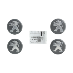 Tampa do cubo da roda Kit Original 1611722580 Peugeot