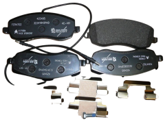 Pastilhas travão Frente Original Citroen Peugeot C8 807 425495
