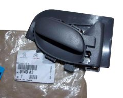 Puxador porta Esquerda Original 9143A3 9143.A3 Peugeot