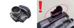 Válvula do corpo do acelerador 9673534480 1.5 TDCI Ford PSA 1251