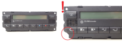 Unidade de Controlo do Aquecedor VW Golf 4 Passat B5 3B1907044C 1112