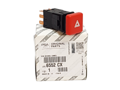 Interruptor das Luzes de Emergência Jumper Boxer Ducato 6552CX Novo Original