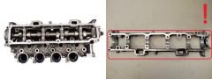 Cabeça do motor Citroen Peugeot Ford 9643477110 0200CN 1.4 HDI TDCi 8v 3
