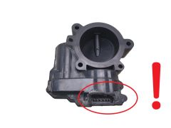 Válvula do corpo do acelerador V862419080 A2C38050700 Citroen Peugeot Mini 1.4 1.6