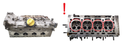 Cabeça do motor 1640 7701475605 2.0 16v Turbo F4R776 Renault