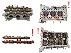 Cabeça do motor 1642R-3 110417920R 0.9 TCE H4B Dacia Renault