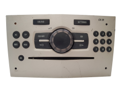 Rádio leitor de CD Opel Corsa D 13262382 497316088 UZT CA Delphi