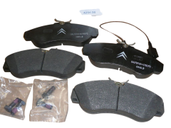Pastilhas travão Frente Original Jumper Boxer Ducato 3 425226