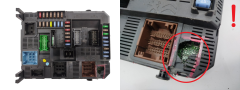 Unidade de Controlo BSI Citroen Peugeot N03 9678355980 Valeo