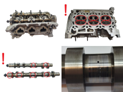 Cabeça do motor Renault 1642R-5 110417920R 0.9 TCE H4B S55