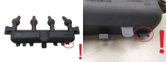 Bobina de Ignição 597074 5970A9 9628158580 1.1 1.4 Citroen Peugeot 206 89