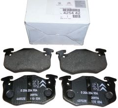 Pastilhas travão Traseira Original Citroen Peugeot ZX Saxo Xsara 206 425490