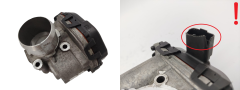 Válvula do corpo do acelerador PSA Ford 9807238580 V29039645 1.6 HDI 2