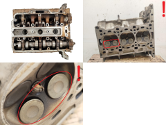 Cabeça do motor Opel 90400233 1.0 12V Z10XE 2