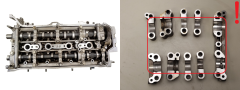 Cabeça do motor Honda RMA-HU-4 2.2 i-CTDI