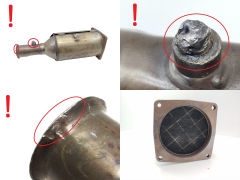 Filtro FAP DPF Peugeot 406 1731N7 TR PSA F003