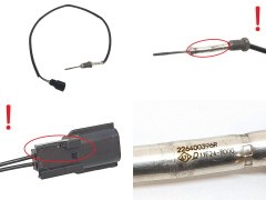 Sensor Temperatura Gases Escape 226400396R Master 3 Movano 2 2.3 dCi
