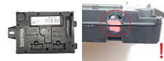 Unidade de Controlo BCM T4SL 284B18663R A2C92226605 Renault Dacia Continental 20731