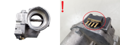 Válvula do corpo do acelerador VWAG 03G128063C A2C53099815 1503