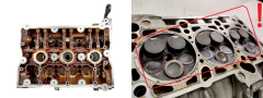 Cabeça do motor VWAG 06C103373E 06C103127F 3.0 V6 ASN