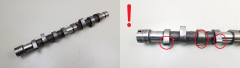 Árvore de Cames 0801K7 1.4 1.5 D TUD Citroen Saxo AX Peugeot 106 Micra K11