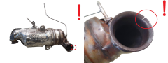 Catalisador DPF 9677017380 K638 Peugeot Citroen 1.6 eHDI