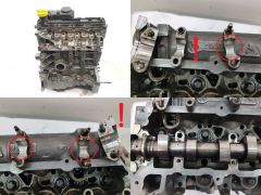 Motor Diesel K9KG832 K9K832 1.5 dCi Renault Megane 3 Scenic 3