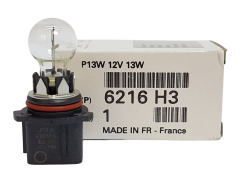 Lâmpada Citroen Peugeot P13W 12V 6216H3 Novo Original