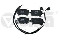 Pastilhas travão Traseira 4B3698451A 66981694301 Audi Vika