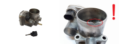 Válvula do corpo do acelerador 8200171134-B 8200190230 1.6 Renault 408.238 VDO