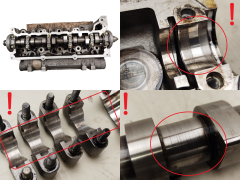 Cabeça do motor Renault 1617 7701473181 1.5 DCI 2