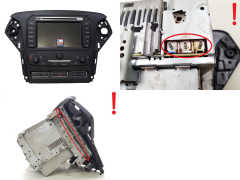 Navegação Radio Ford Mondeo BS7T-18K931-EC BS7T-19H449-CAA