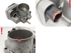 Válvula do corpo do acelerador Renault 8200171134 8200190230 1.6 16V 3
