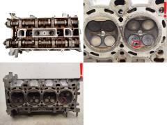 Cabeça do motor Ford 1S7G-6090-AX 1S7G-6A271-AG 1S7G-6A272-BG 1.8 CHBA
