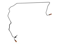 Mangueira hidráulica Original 5270WG 5270.WG Citroen