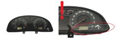 Conta-rotações Skoda Superb 3U0920811A 110080116007 VDO