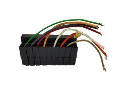 Caixa de fusíveis Citroen Peugeot 9636079380 3847