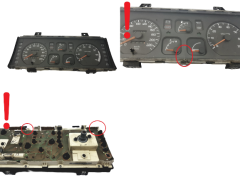 Conta-rotações Renault Clio 1 7700809036 B 54806