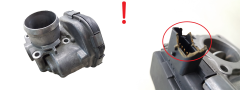 Válvula do corpo do acelerador Citroen Peugeot 9673534480 1.6 HDI Delphi 2840