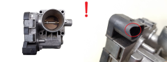 Válvula do corpo do acelerador Fiat Ford 55192786 40SMF10 Magneti Marelli 2943